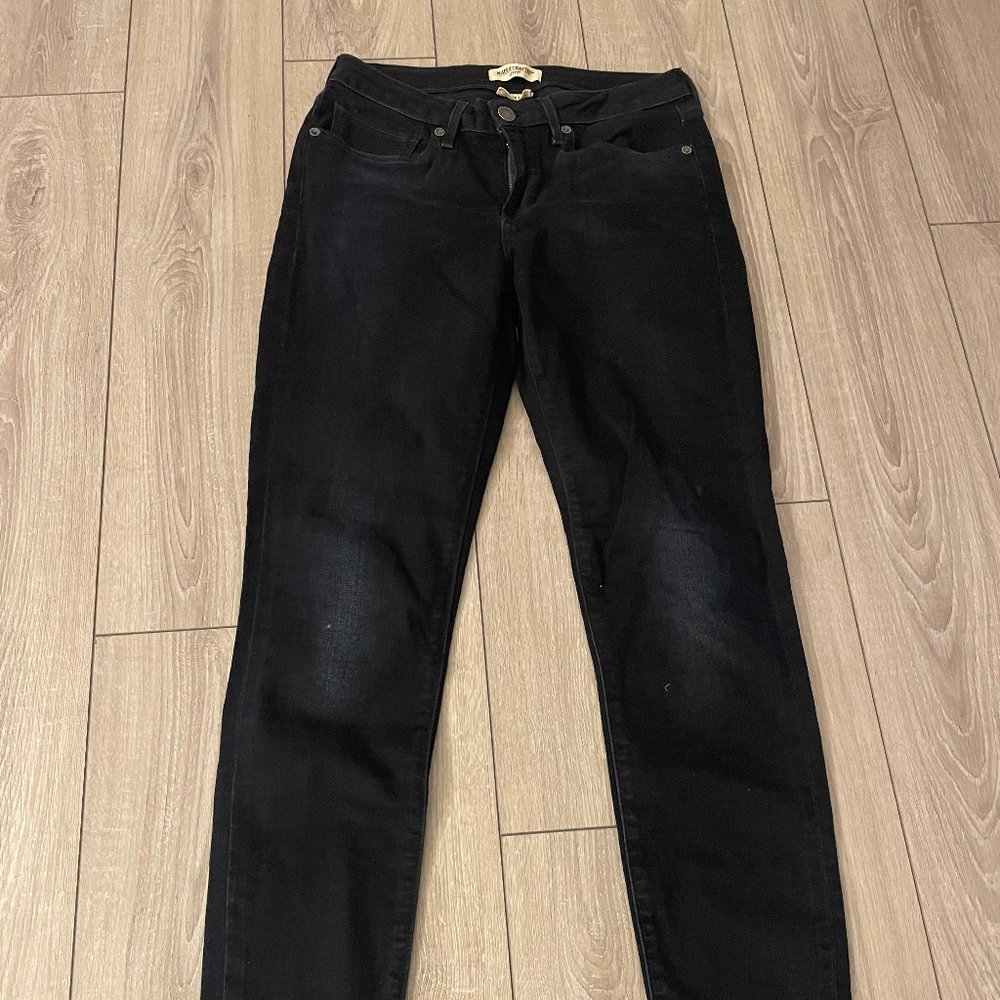 Levi's Made & Crafted Dark Wash High Waisted Empire Skinny Jeans 29